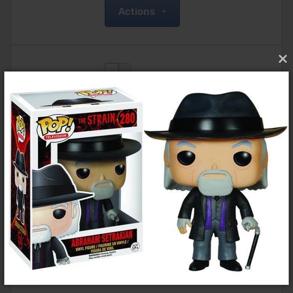 Funko Pop Abraham Setrakian #280 The Strain Figure - Picture 2 of 12